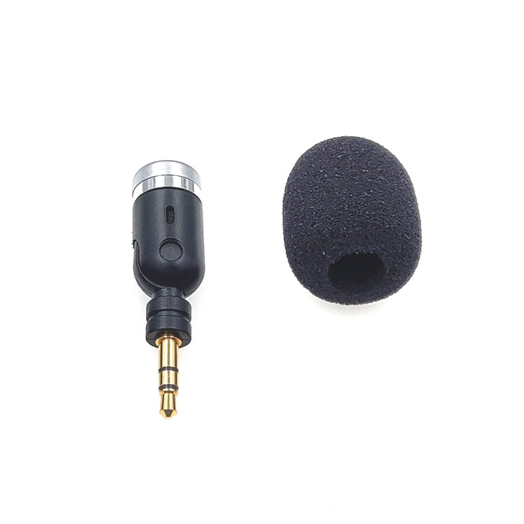 MK-5 สเตอริโอ 3.5 มม.ปลั๊กชุบทองโทรศัพท์มือถือแท็บเล็ตแล็ปท็อป MINI BEND ไมโครโฟน, Stereo