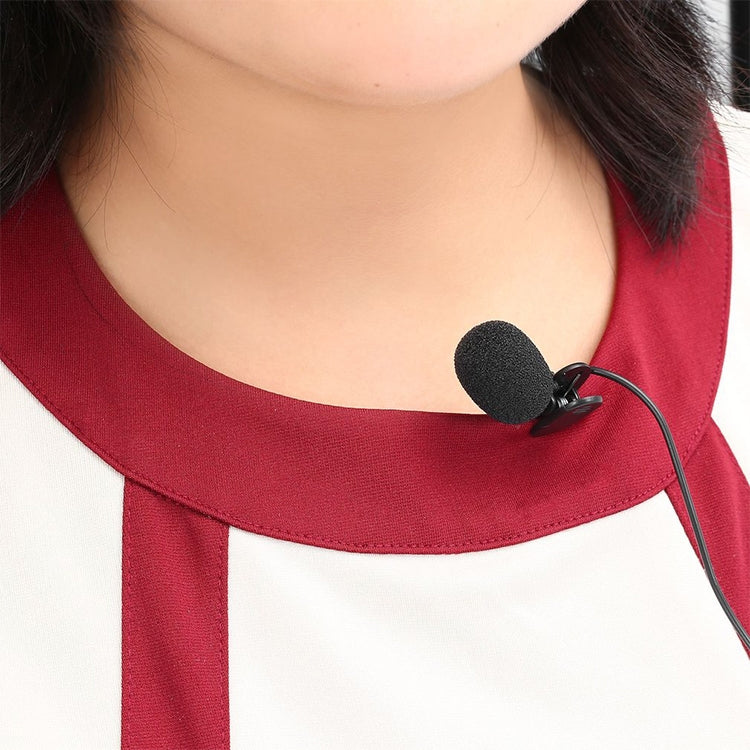 ZJ002MR โมโน 3.5 มม. ปลั๊กตรงบังแดดรถยนต์ล่ามไร้สายไกด์นำเที่ยวโทรโข่งจักรยานไมโครโฟนแบบมีสายความยาว: 3 ม., Mono 3.5mm