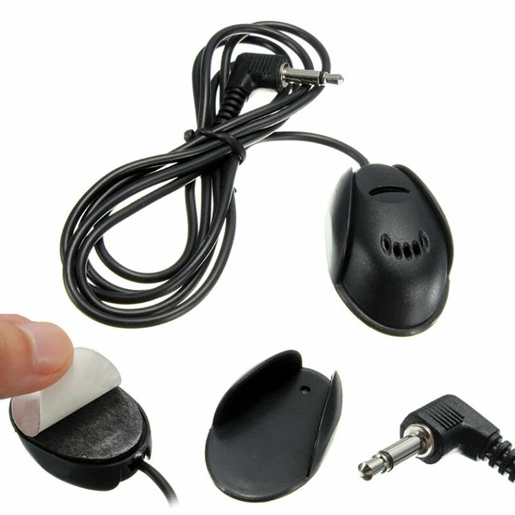 ZJ010MR โมโนหัวมุม 2.5 มม. ปลั๊กระบบนำทางรถยนต์ GPS ลำโพงไมโครโฟน Bluetooth วางภายนอกความยาว: 3 ม., 2.5mm