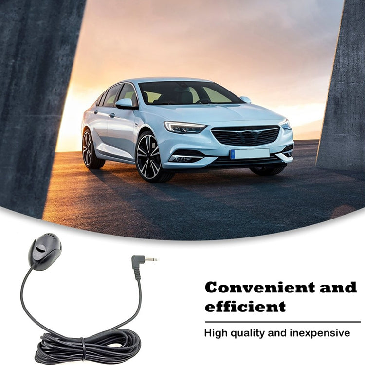 ZJ010MR โมโนหัวมุม 3.5 มม. ปลั๊กระบบนำทางรถยนต์ GPS ลำโพงไมโครโฟน Bluetooth วางภายนอกความยาว: 3 ม., 3.5mm