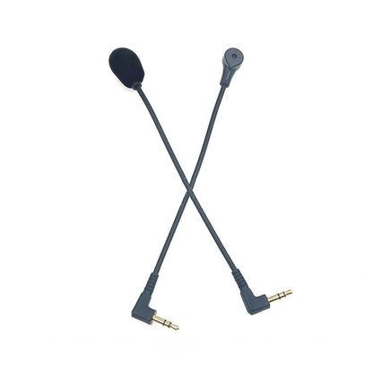 ZJ033MR-03 17 ซม. สเตอริโอ 3.5 มม. หัวเสียบชุดหูฟังสำหรับเล่นเกมการ์ดเสียงสด ไมโครโฟน, 17cm Stereo Angle Head