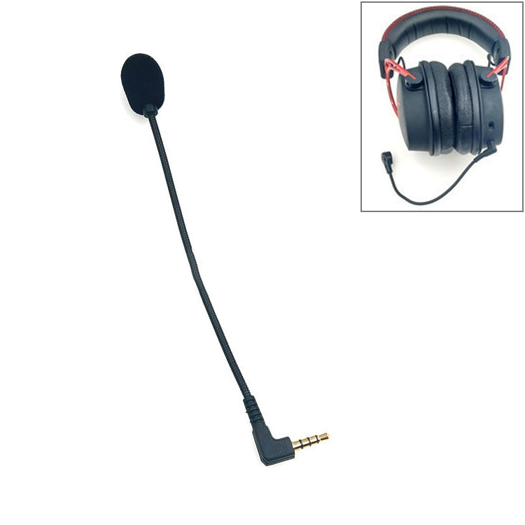 ZJ033MR-03 19 ซม. 4 ระดับ 3.5 มม. หัวเสียบชุดหูฟังสำหรับเล่นเกมการ์ดเสียงสด ไมโครโฟน, 17cm 4 Level Pin Angle Head