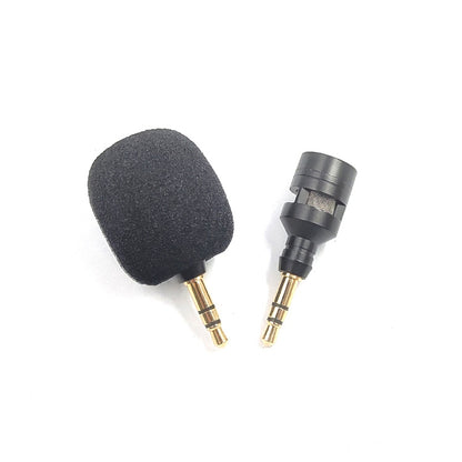 ZJ052MR-01 สเตอริโอ 3.5 มม. โทรศัพท์มือถือแท็บเล็ตเกมมินิไมโครโฟนตรง, Stereo