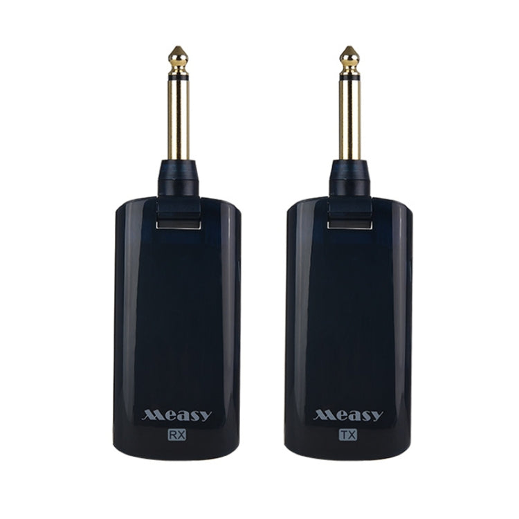 Measy AU688-U 20 ช่องไร้สายระบบกีตาร์ชาร์จเครื่องดนตรีเครื่องส่งสัญญาณตัวรับสัญญาณ, AU688-U Black