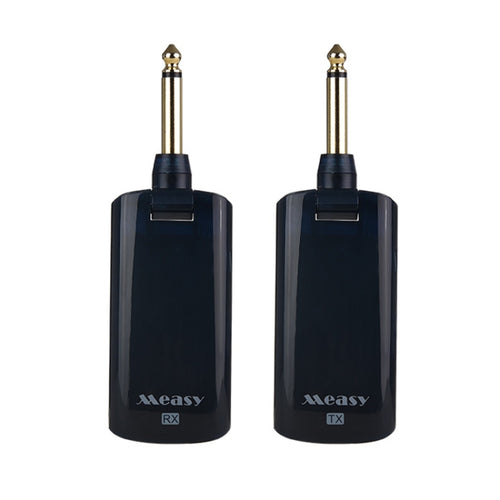 Measy AU688-U 20 ช่องไร้สายระบบกีตาร์ชาร์จเครื่องดนตรีเครื่องส่งสัญญาณตัวรับสัญญาณ, AU688-U Black