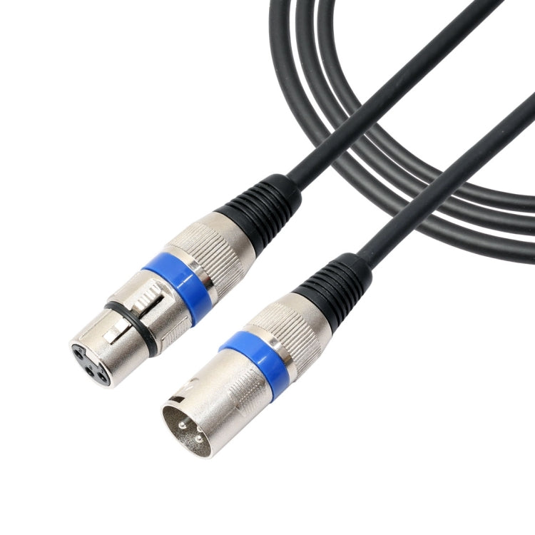10m 3-Pin XLR Male to XLR Female MIC Shielded Cable Microphone Audio Cord, Length: 10m (Blue)