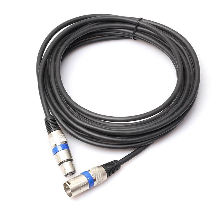 10m 3-Pin XLR Male to XLR Female MIC Shielded Cable Microphone Audio Cord, Length: 10m (Blue)