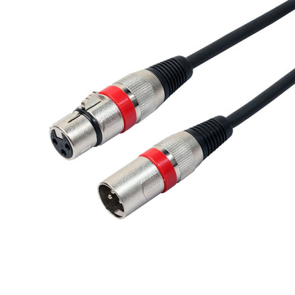 10m 3-Pin XLR Male to XLR Female MIC Shielded Cable Microphone Audio Cord, Length: 10m (Red)