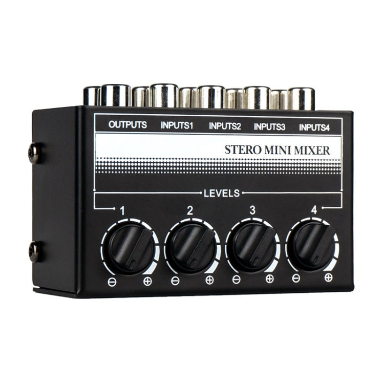 CX400 Audio Stereo Hub 4 แชนเนลมิกเซอร์คอนโทรลเลอร์