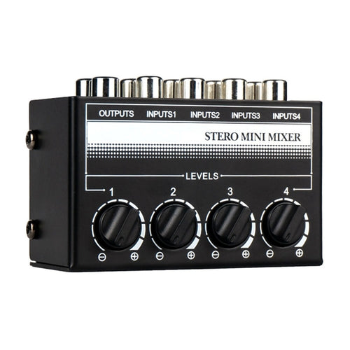 CX400 Audio Stereo Hub 4 แชนเนลมิกเซอร์คอนโทรลเลอร์