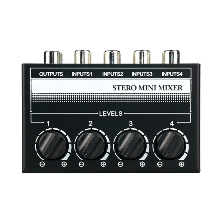 CX400 Audio Stereo Hub 4 แชนเนลมิกเซอร์คอนโทรลเลอร์