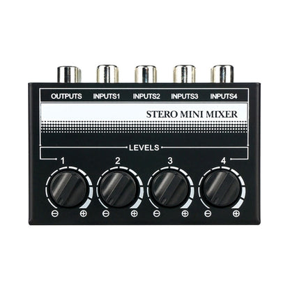 CX400 Audio Stereo Hub 4 แชนเนลมิกเซอร์คอนโทรลเลอร์