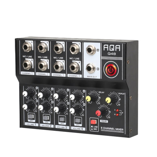 AQA 8-channel Mixer ไมโครโฟน Effector