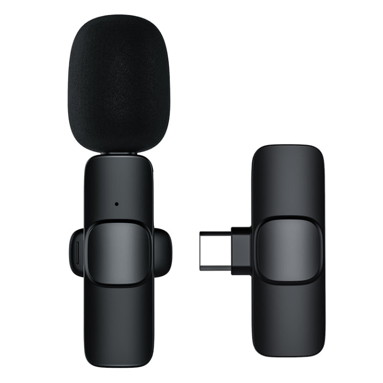 อินเทอร์เฟซ Type-C / USB-C ไมโครโฟนไร้สายขนาดเล็กแบบหนีบเสื้อ, Type-C