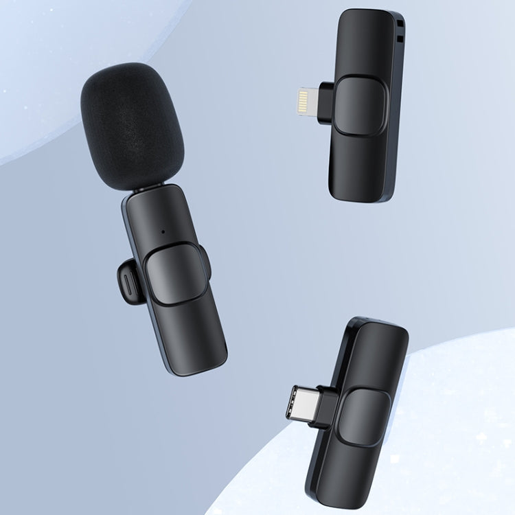 LT07 8 พินอินเทอร์เฟซไมโครโฟนไร้สายขนาดเล็กแบบหนีบเสื้อ, 8 Pin 1 To 1