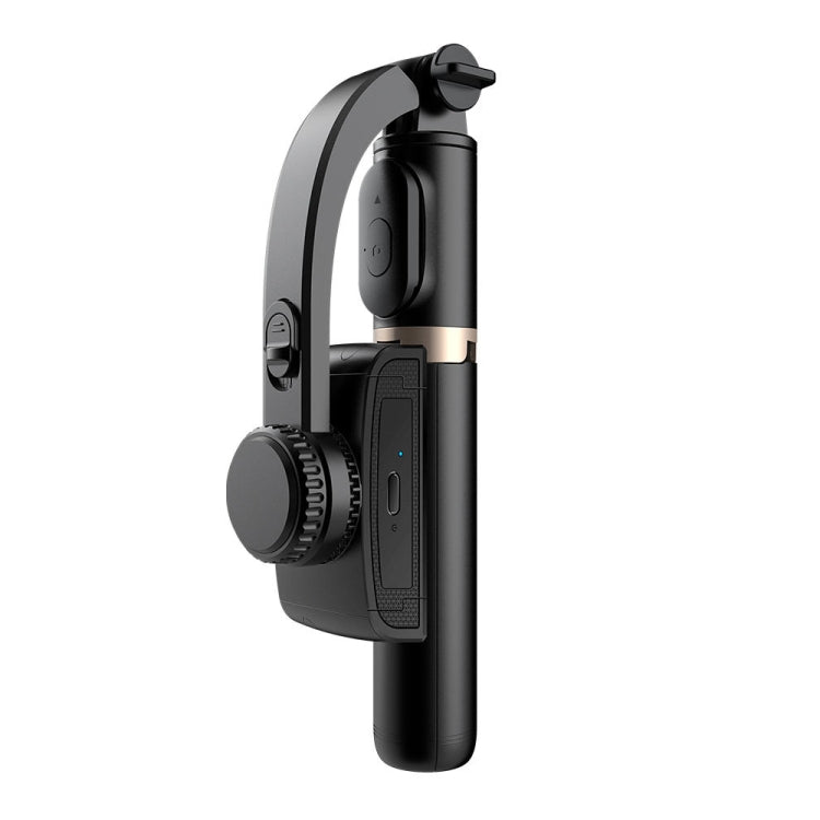 Q08 ไม้กันสั่นกล้อง Bluetooth รีโมทคอนโทรล ขาตั้งกล้อง ไม้เซลฟี่, Q08 (Black)