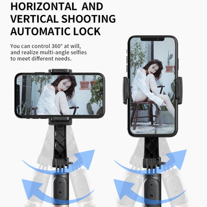 Q08 ไม้กันสั่นกล้อง Bluetooth รีโมทคอนโทรล ขาตั้งกล้อง ไม้เซลฟี่, Q08 (Black)