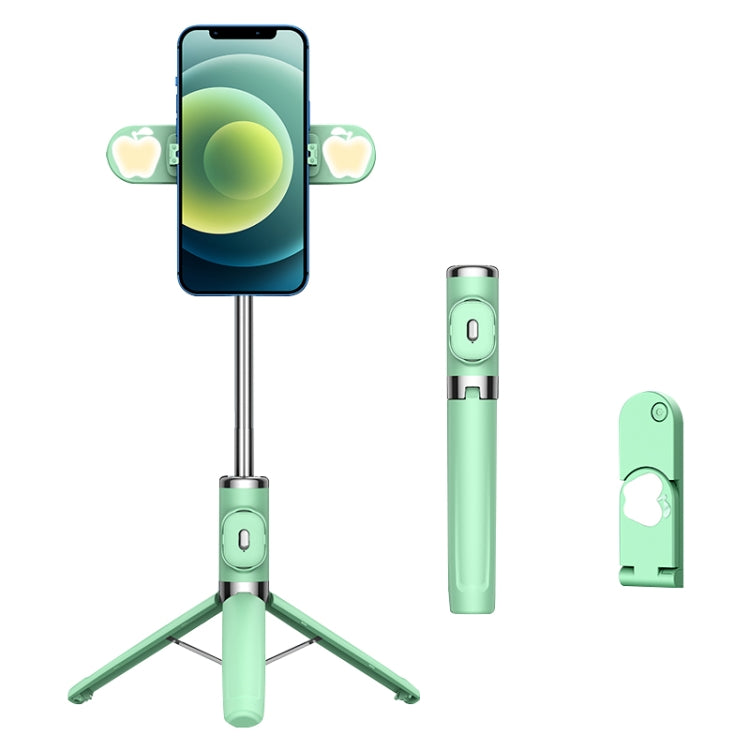 บลูทูธรีโมทคอนโทรล Dual Fill Light ขาตั้งกล้อง Selfie Stick, Dual Fill Light (Black), Dual Fill Light (Green), Dual Fill Light (Red), Dual Fill Light (Yellow)