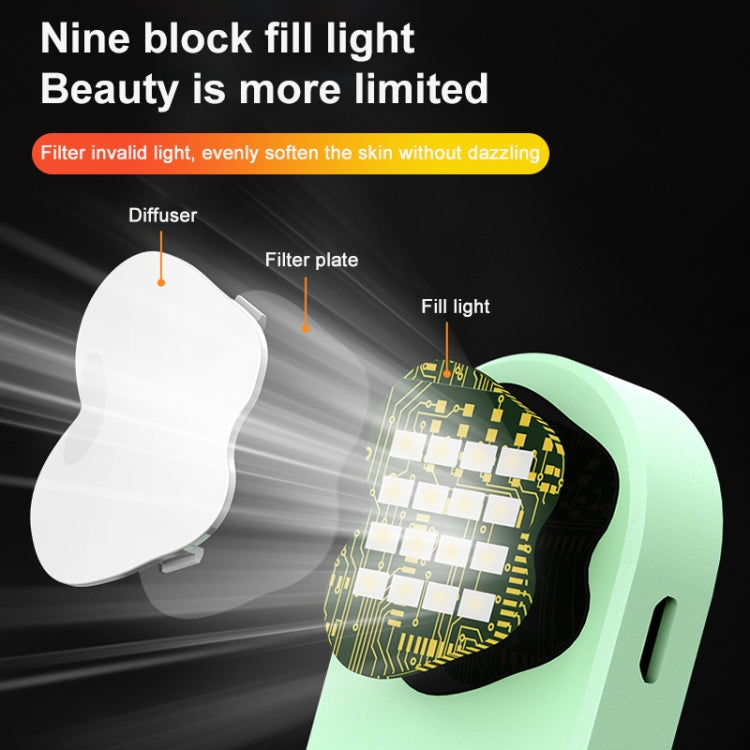 บลูทูธรีโมทคอนโทรล Dual Fill Light ขาตั้งกล้อง Selfie Stick, Dual Fill Light (Black), Dual Fill Light (Green), Dual Fill Light (Red), Dual Fill Light (Yellow)