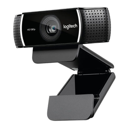Logitech C922 Pro HD Pro ออโต้โฟกัส เว็บแคมสตรีมในตัว กล้องเว็บ 1080P, C922 Pro