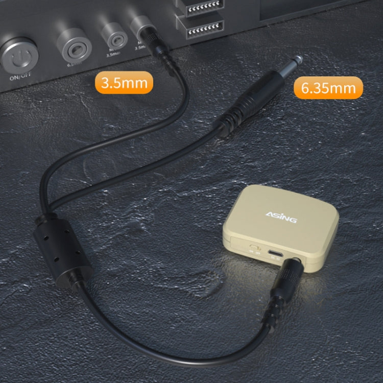 ASiNG WM03 2.4G ไมโครโฟนไร้สายชุดหูฟังไมโครโฟนลำโพงบลูทูธชุด, WM03 Black, WM03 White