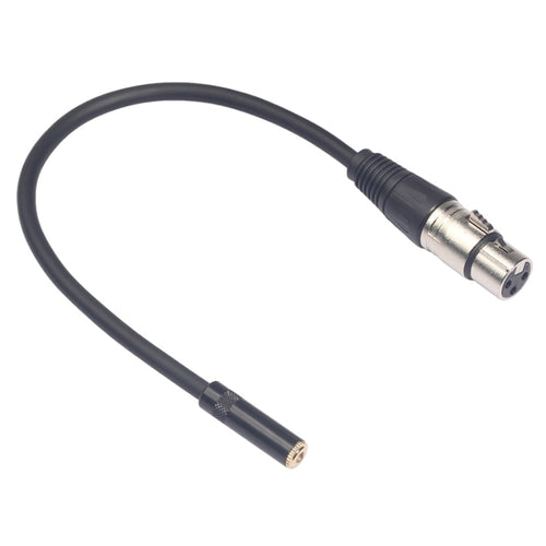 TC227K18-03 สายสัญญาณเสียงตัวเมียถึง XLR ขนาด 3.5 มม. ความยาว: 0.3 ม., 3.5mm Female to XLR Female