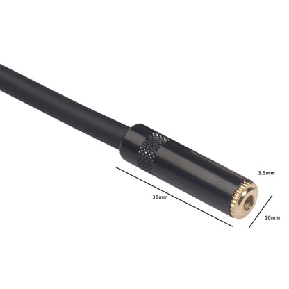 TC227K18-03 สายสัญญาณเสียงตัวเมียถึง XLR ขนาด 3.5 มม. ความยาว: 0.3 ม., 3.5mm Female to XLR Female