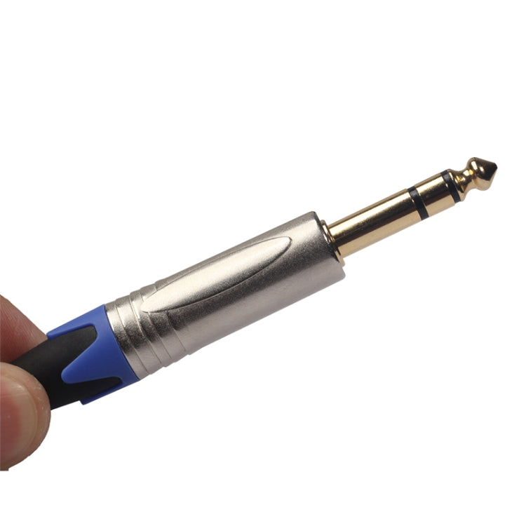 TC203NF03 สายสัญญาณเสียงหญิงขนาด 6.35 มม. ถึง 3.5 มม. ความยาว: 0.3 ม., TC203NF03 6.35mm Male to 3.5mm Female