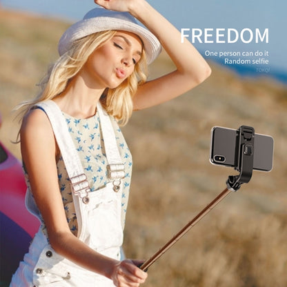 L02 100 ซม. มัลติฟังก์ชั่นปรับ Bluetooth Self-timer Pole ขาตั้ง Selfie Stick