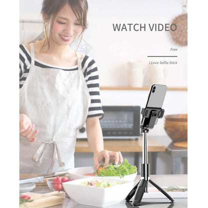 L02 100 ซม. มัลติฟังก์ชั่นปรับ Bluetooth Self-timer Pole ขาตั้ง Selfie Stick