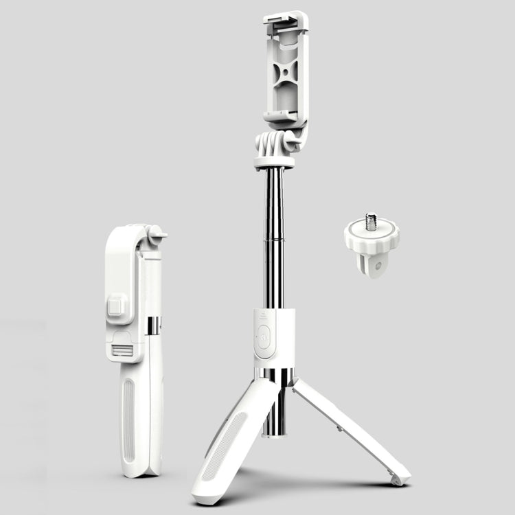L02 100 ซม. มัลติฟังก์ชั่นปรับ Bluetooth Self-timer Pole ขาตั้ง Selfie Stick