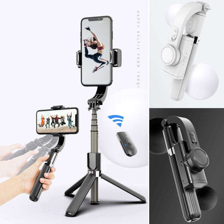 L08 ไม้กันสั่นแบบปรับได้ปรับเสถียร Bluetooth Self-timer Pole ขาตั้ง ไม้เซลฟี่