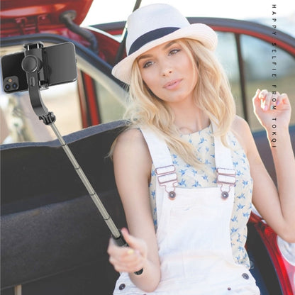 L08 ไม้กันสั่นแบบปรับได้ปรับเสถียร Bluetooth Self-timer Pole ขาตั้ง ไม้เซลฟี่