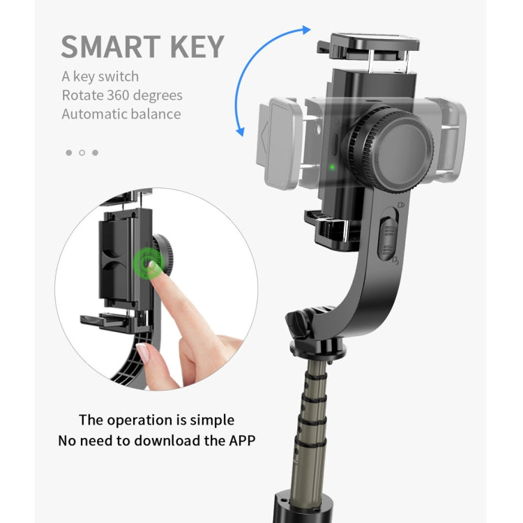 L08 ไม้กันสั่นแบบปรับได้ปรับเสถียร Bluetooth Self-timer Pole ขาตั้ง ไม้เซลฟี่