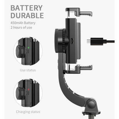 L08 ไม้กันสั่นแบบปรับได้ปรับเสถียร Bluetooth Self-timer Pole ขาตั้ง ไม้เซลฟี่