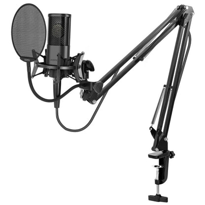 Yanmai X2 Active Noise Reduction Cardioid Pointing Capacitive Recording Microphone Set พร้อม Blowout Net & Cantilever Bracket & 1.7m 3.5mm Interface Cable, X2