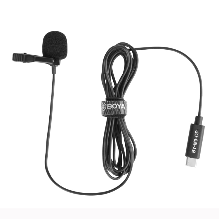 BOYA BY-M3-OP สำหรับ DJI OSMO Pocket Clip-on Digital Lavalier ไมโครโฟน, BY-M3-OP