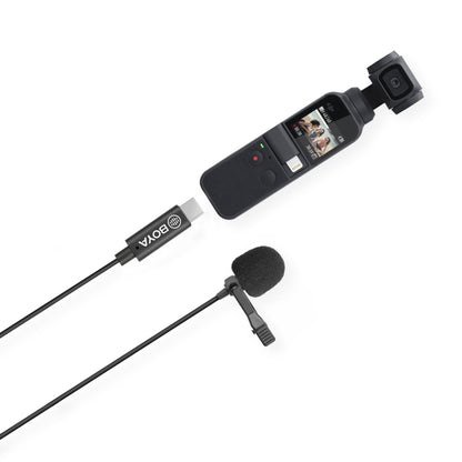 BOYA BY-M3-OP สำหรับ DJI OSMO Pocket Clip-on Digital Lavalier ไมโครโฟน, BY-M3-OP