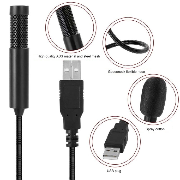 Yanmai SF-558 มินิมืออาชีพ USB สตูดิโอสเตอริโอคอนเดนเซอร์บันทึกไมโครโฟน, ความยาวสายเคเบิล: 15 ซม.