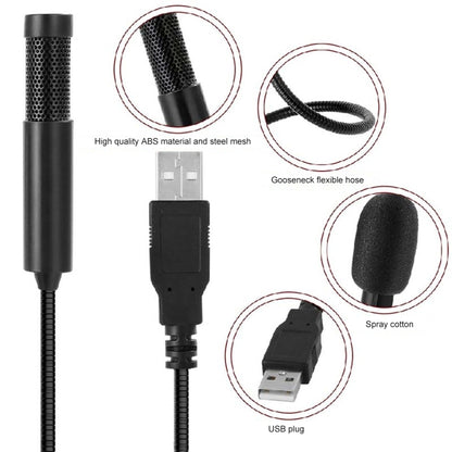 Yanmai SF-558 มินิมืออาชีพ USB สตูดิโอสเตอริโอคอนเดนเซอร์บันทึกไมโครโฟน, ความยาวสายเคเบิล: 15 ซม.