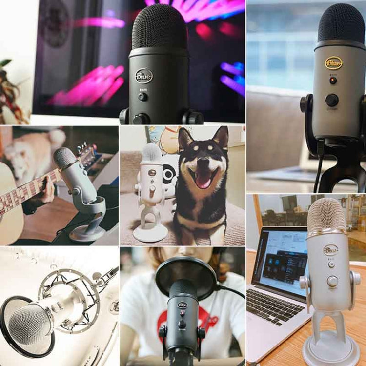 ไมโครโฟนคอนเดนเซอร์ USB Logitech Blue Yeti, Blue Yeti(Black), Blue Yeti(Blue), Blue Yeti(Silver)