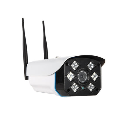J-06 กล้อง IP IR แบบไร้สาย Wifi ในร่มและกลางแจ้ง 1.0MP รองรับการมองเห็นกลางคืนแบบอินฟราเรด / การตรวจจับการเคลื่อนไหว / การ์ด TF (สูงสุด 64GB) ระยะ IR: 50 ม., J-06