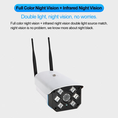 J-06 กล้อง IP IR แบบไร้สาย Wifi ในร่มและกลางแจ้ง 1.0MP รองรับการมองเห็นกลางคืนแบบอินฟราเรด / การตรวจจับการเคลื่อนไหว / การ์ด TF (สูงสุด 64GB) ระยะ IR: 50 ม., J-06