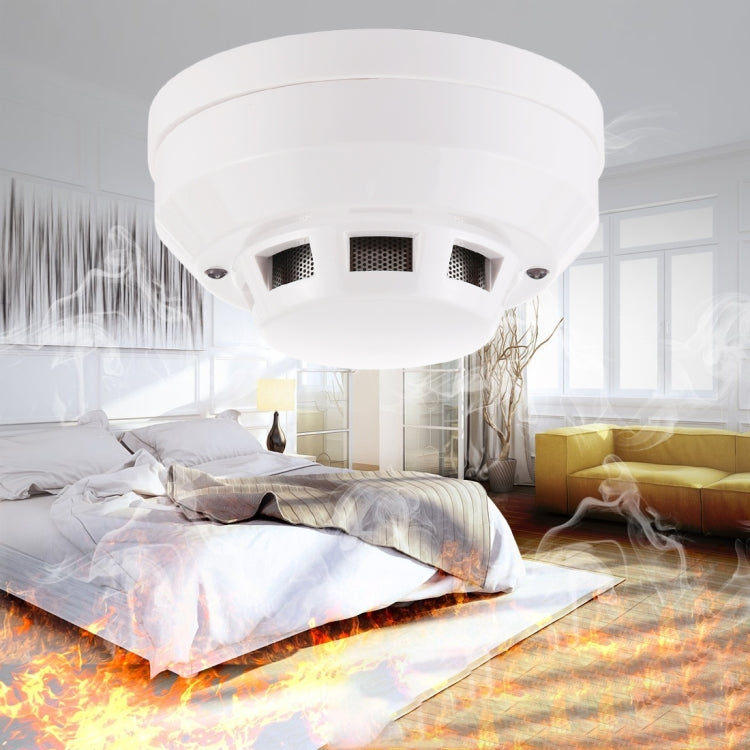 เครื่องตรวจจับควันโฟโตอิเล็กทริคพร้อมไฟ LED สีแดง
