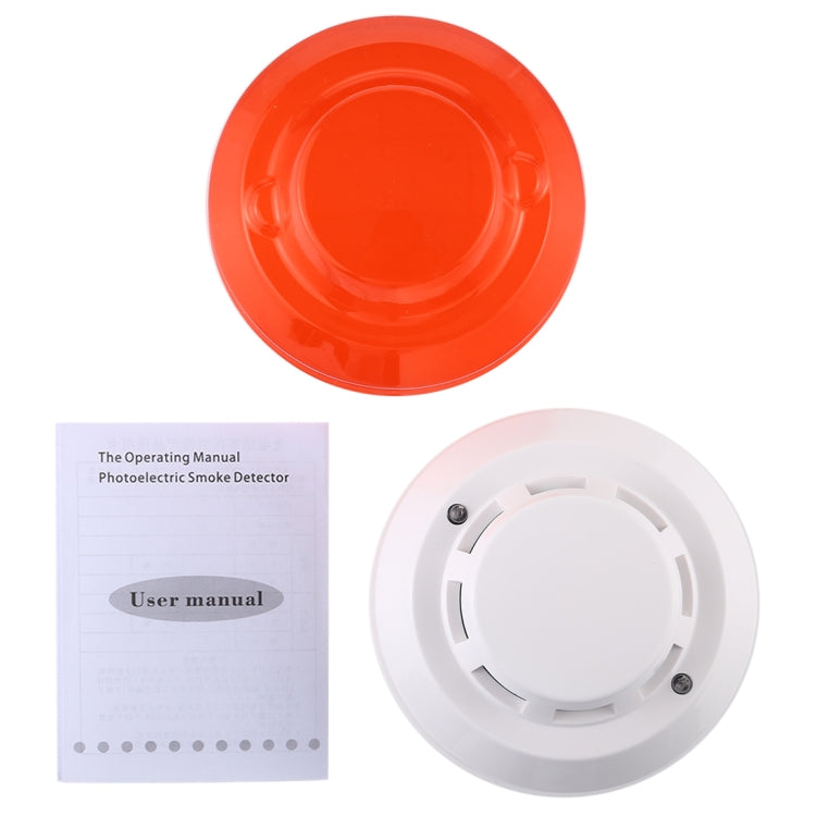 เครื่องตรวจจับควันโฟโตอิเล็กทริคพร้อมไฟ LED สีแดง
