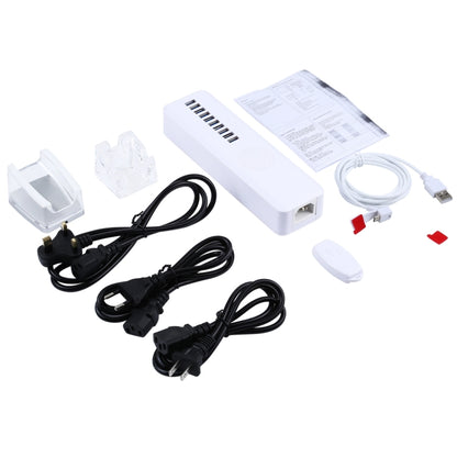 Mult-Port Security HUB + โทรศัพท์มือถือขาตั้งสัญญาณกันขโมยพร้อมรีโมทคอนโทรลสำหรับโทรศัพท์มือถือที่มีพอร์ต Micro-USB, Micro USB Port