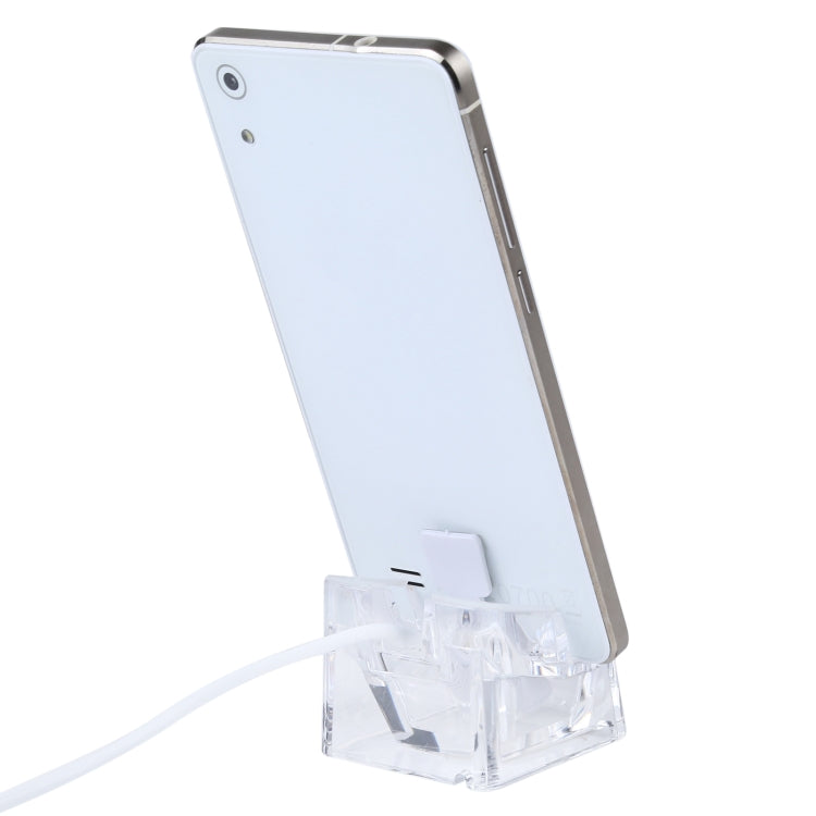Mult-Port Security HUB + โทรศัพท์มือถือขาตั้งสัญญาณกันขโมยพร้อมรีโมทคอนโทรลสำหรับโทรศัพท์มือถือที่มีพอร์ต Micro-USB, Micro USB Port