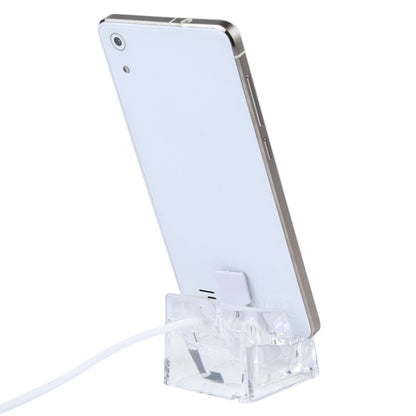 Mult-Port Security HUB + โทรศัพท์มือถือขาตั้งสัญญาณกันขโมยพร้อมรีโมทคอนโทรลสำหรับโทรศัพท์มือถือที่มีพอร์ต Micro-USB, Micro USB Port