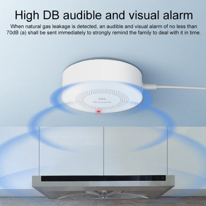 เครื่องตรวจจับเซนเซอร์สัญญาณเตือนภัยด้วยแก๊ส Xiaomi Smart Home ต้นฉบับปลั๊ก US
