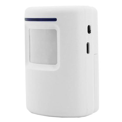 FY-0256 เซ็นเซอร์อินฟราเรด PIR 2 ใน 1 (เครื่องส่งสัญญาณ + ตัวรับสัญญาณ) เครื่องตรวจจับสัญญาณออดไร้สายสำหรับบ้าน / สำนักงาน / ร้านค้า / โรงงานปลั๊ก EU, FY-0256 Doorbell Alarm Detector, FY-0256 Doorbell Alarm
